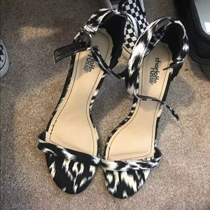 Strappy heels